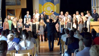 Svf-kören under ledning av Ove Gotting 2016