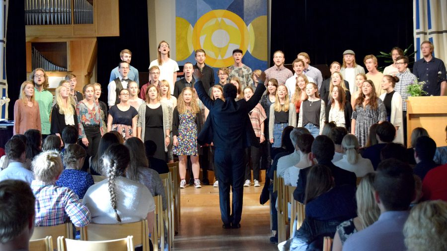 Svf-kören under ledning av Ove Gotting 2016