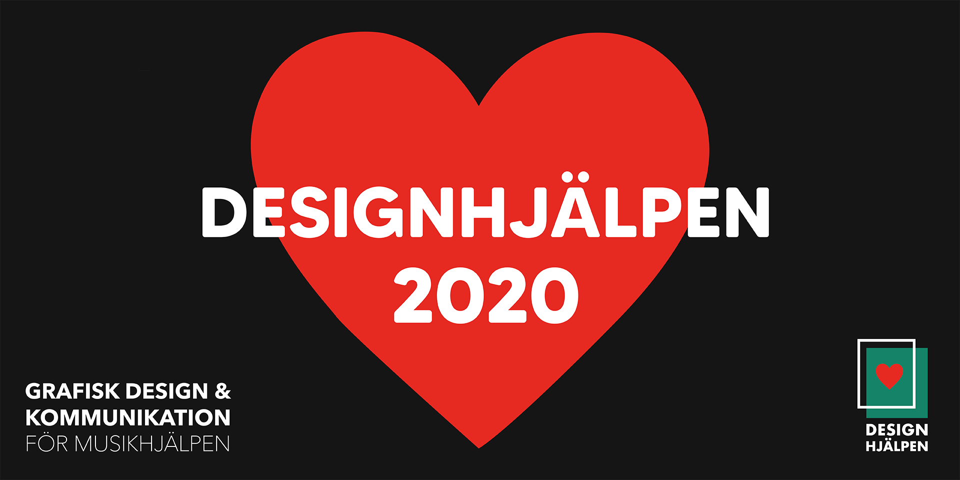 Designhjälpen u2013 Design till förmån för Musikhjälpen 2020