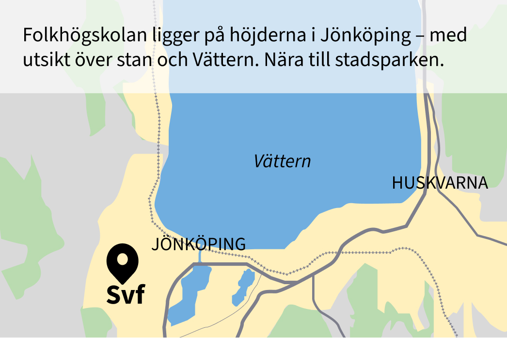 Karta Jönköping med Svf