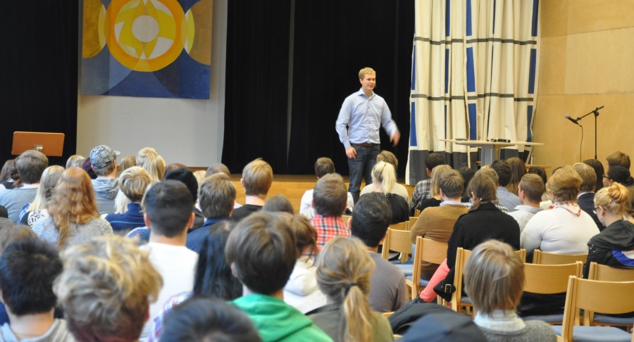 Gustav Fridolin i Månsalen