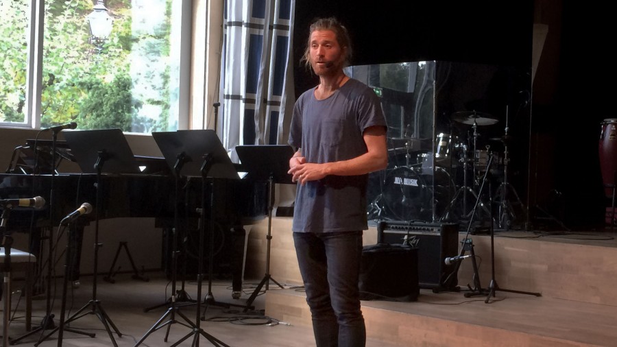 Markus Torgeby på besök på Svf